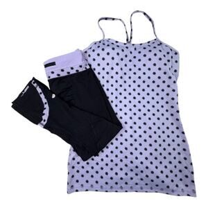 Lululemon 2 piece set High Noon Dot Size 4